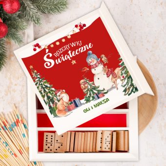 ZESTAW Gier w Pudełku na Święta dla Rodziny