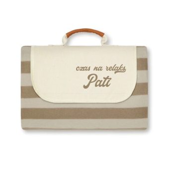 KOC Piknikowy Beżowy Personalizowany Praktyczny Prezent