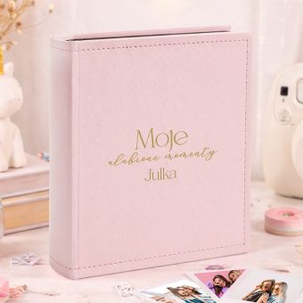 ALBUM Personalizowany na Zdjęcia Instax Prezent dla Dziewczyny