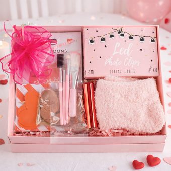 VDAY BASKET Prezent Walentynkowy dla Dziewczyny