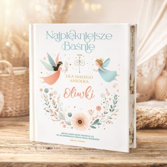 BAŚNIE Andersena prezent na Chrzest Święty dla dziewczynki