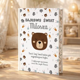 KSIĄŻKA BAJKI z Kolorowymi Brzegami Skandynawskie Zwierzątka