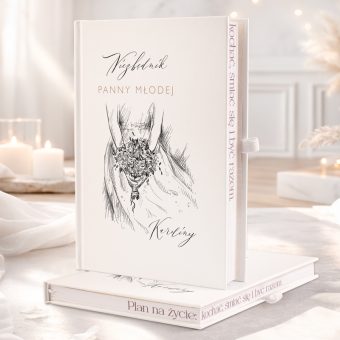 PLANER ślubny Praktyczny Organizer Dla Panny Młodej Personalizowany