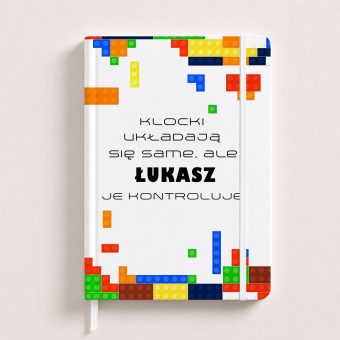 NOTATNIK Personalizowany Prezent dla Fana Lego