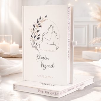 PLANER Dla Nowożeńców Personalizowany Prezent