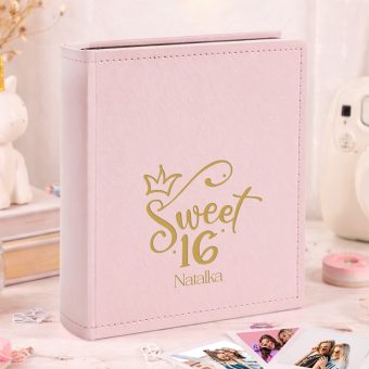 ALBUM na Zdjęcia Instax Prezent dla Nastolatki na Sweet Sixteen