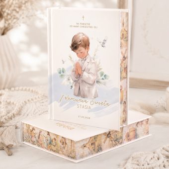 BIBLIA Prezent Komunijny Komunia Święta Chłopca 2026