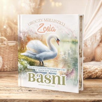 BAŚNIE Książka z Kolorowymi Brzegami Prezent dla Dziecka