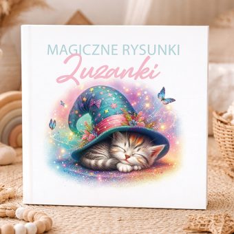 RYSOWNIK Szkicownik z Imieniem Prezent dla Dziecka
