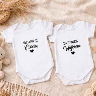 BODY Powiadomienie o Ciąży Zostaniesz Ciocią Wujkiem