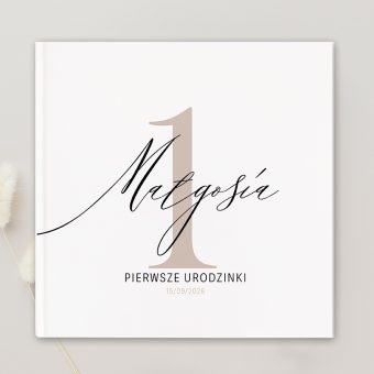 Personalizowana KSIĘGA Pamiątkowa na Roczek