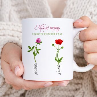 Personalizowany KUBEK Dla Mamy z Imionami Dzieci