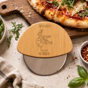 NÓŻ do Pizzy Drużyna Taty Praktyczny Prezent