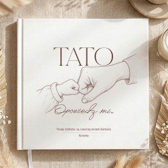 Książka OPOWIEDZ MI Tato Wzruszający Prezent