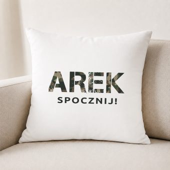 Personalizowana PODUSZKA Prezent dla Żołnierza