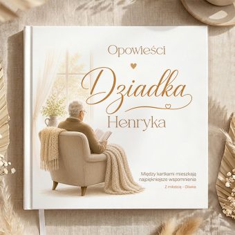 KSIĄŻKA Opowieści Dziadka Historie Rodzinne do Uzupełnienia