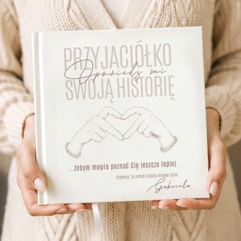 KSIĄŻKA Wspomnień OPOWIEDZ MI Prezent dla Przyjaciółki