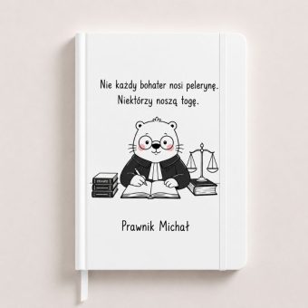 NOTATNIK Personalizowany Świstak Prawnik