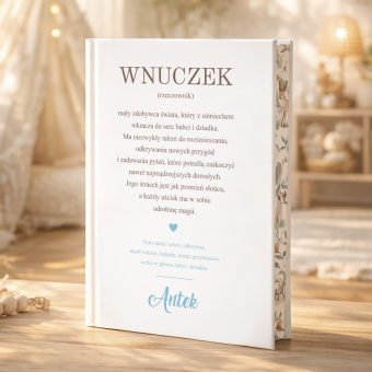 BAJKI Personalizowane z Definicją Prezent dla Wnuka