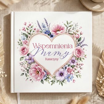 Personalizowana KSIĘGA na Wspomnienia Mamy