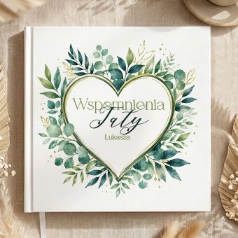 Personalizowana KSIĘGA na Wspomnienia Taty