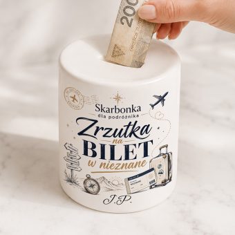 SKARBONKA Prezent dla Podróżnika