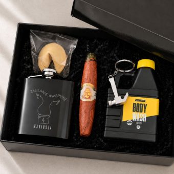 ZESTAW Personalizowany Prezent dla Mechanika z Piersiówką
