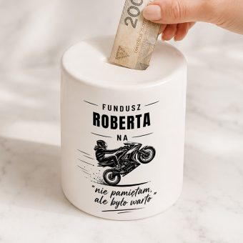 SKARBONKA na Motor Prezent dla Motocyklisty