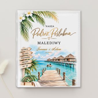 ALBUM na Zdjęcia z Podróży Poślubnej na Malediwy