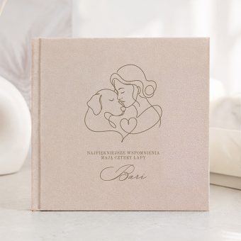 Personalizowana KSIĘGA Wspomnień Wzruszający Prezent dla Właściciela Psa