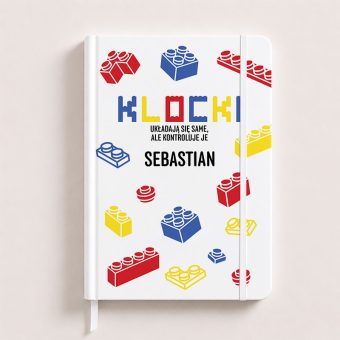 NOTATNIK Prezent dla Miłośnika Układania LEGO