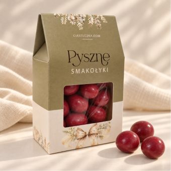WIŚNIE w Czekoladzie w Eleganckim Pudełeczku