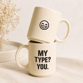 KUBEK z Napisem My Type? YOU