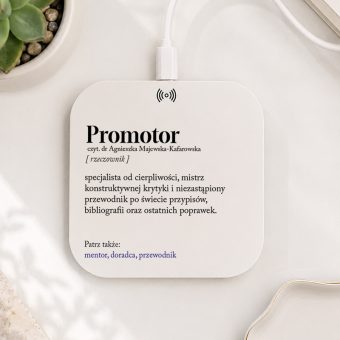 ŁADOWARKA Indukcyjna z Definicją Oryginalne Podziękowanie dla Promotora
